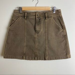 Free People We The Free Denim mini skirt size 30